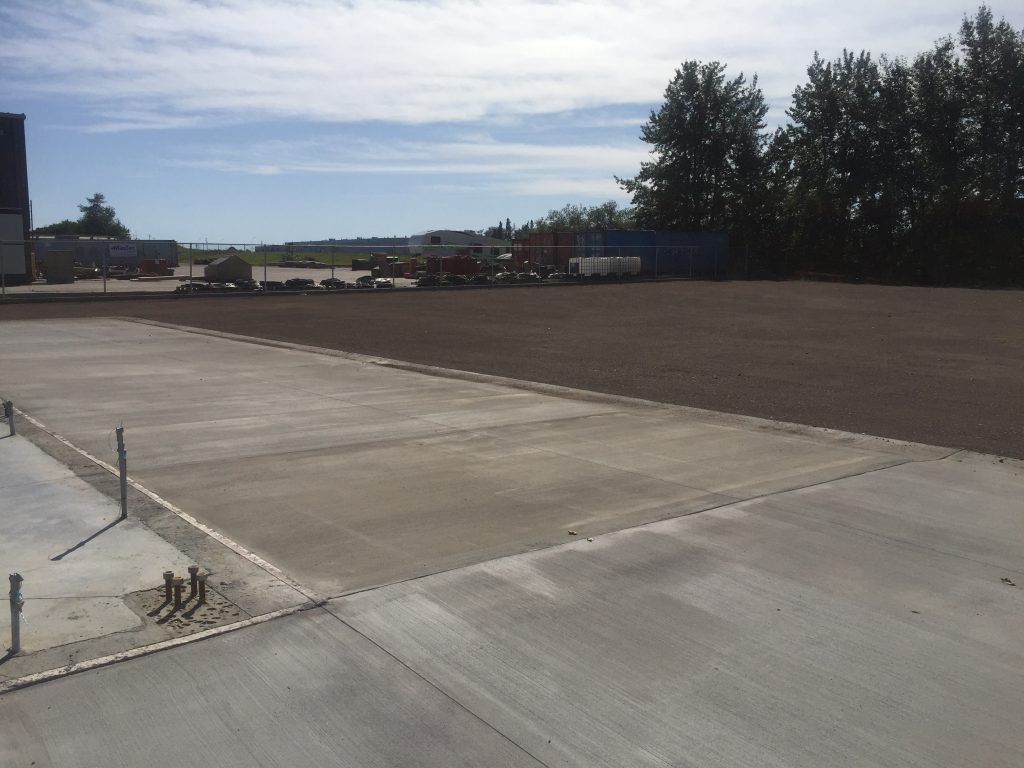 Concrete Cutting Apron New Commercial Building Supreme Concrete