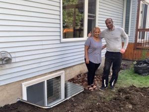 Concrete Cutting for Basement Egress Window - Happy Customers
